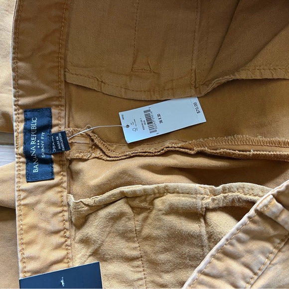 Banana Republic Lived-In Chino 36x30 Skinny Fit - Picture 3 of 9